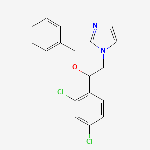 molecular formula C18H16Cl2N2O B568834 Miconazole Impurity H CAS No. 181931-30-6