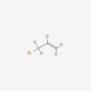 molecular formula C3H5Br B568861 Bromure d'allyle-d5 CAS No. 102910-37-2