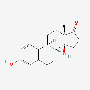 molecular formula C18H22O3 B568915 3,14-Dihydroxy 14beta-Estra-1,3,5(10)-trien-17-one CAS No. 14964-03-5