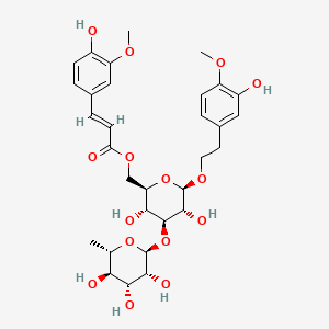 molecular formula C31H40O15 B568944 Isomartynoside CAS No. 94410-22-7