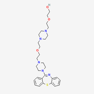 molecular formula C29H41N5O3S B568969 Quetiapine Impurity-N CAS No. 1800291-86-4