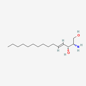 molecular formula C15H31NO2 B568996 2S-Amino-4E-pentadecene-1,3R-diol CAS No. 86555-28-4