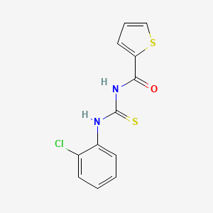 N-{[(2-chlorophenyl)amino]carbonothioyl}-2-thiophenecarboxamide