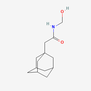 molecular formula C13H21NO2 B5690042 2-(1-adamantyl)-N-(hydroxymethyl)acetamide 