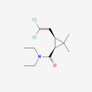 Cis-3-(2,2-Dichloroethenyl)-N,N-diethyl-2,2-dimethylcyclopropanecarboxamide