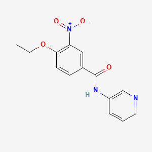 molecular formula C14H13N3O4 B5690198 4-ethoxy-3-nitro-N-3-pyridinylbenzamide 