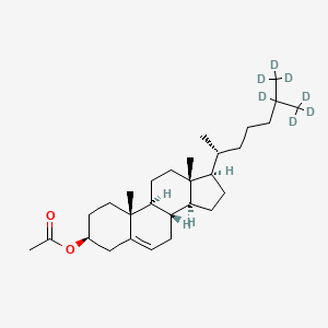 Cholesterol 3-Acetate-d7