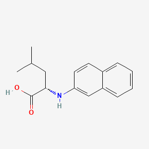 molecular formula C16H19NO2 B569028 N-(2-naphthyl)leucine CAS No. 99631-79-5