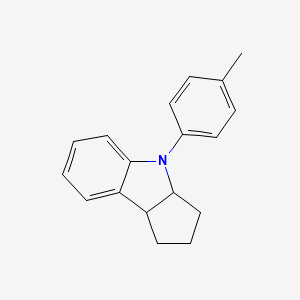 molecular formula C18H19N B569040 4-(对甲苯基)-1,2,3,3a,4,8b-六氢环戊[b]吲哚 CAS No. 273220-33-0