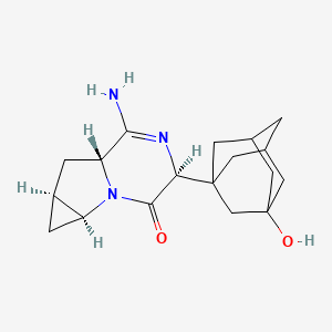 molecular formula C18H25N3O2 B569057 MM4Yqy7ydg CAS No. 1350800-76-8