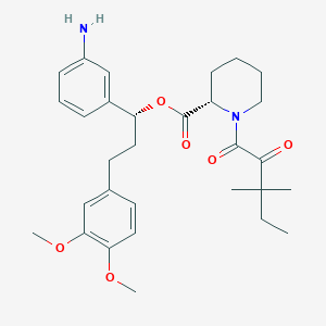 molecular formula C30H40N2O6 B569073 SLF Exclusive CAS No. 195513-96-3