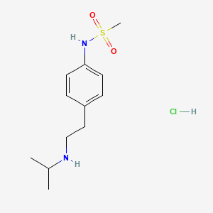 molecular formula C12H21ClN2O2S B569082 盐酸去氧索他洛尔 CAS No. 16974-44-0