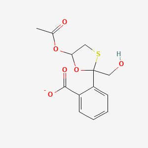 5-(Acetyloxy)-1,3-oxathiolane-2-methanol Benzoate