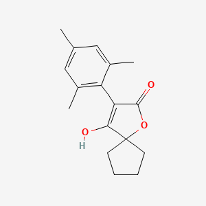 4-Hydroxy-3-(2,4,6-trimethylphenyl)-1-oxaspiro[4.4]non-3-en-2-one