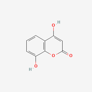 molecular formula C9H6O4 B569128 4,8-Dihydroxycoumarin CAS No. 106754-20-5