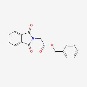 molecular formula C17H13NO4 B5691401 benzyl (1,3-dioxo-1,3-dihydro-2H-isoindol-2-yl)acetate 