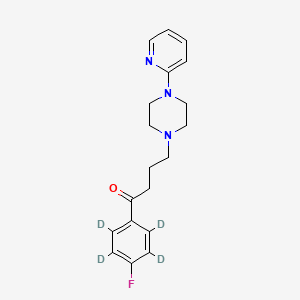 molecular formula C19H22FN3O B569141 Azaperone-d4 CAS No. 1173021-72-1