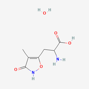 (R,S)-alpha-Amino-3-hydroxy-4-methyl-5-isoxazolepropionic acid monohydrate