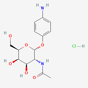 4-Aminophenyl 2-acetamido-2-deoxy-a-D-galactopyranoside HCl