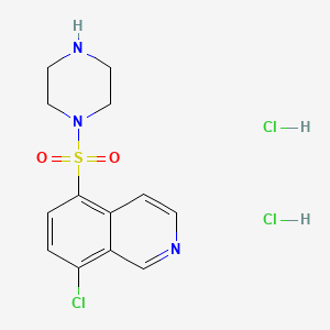 1-(8-Chloro-5-isoquinolinesulfonyl)piperazine dihydrochloride