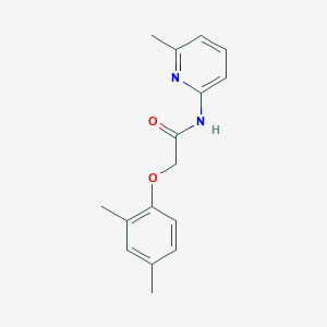 molecular formula C16H18N2O2 B5691942 2-(2,4-dimethylphenoxy)-N-(6-methyl-2-pyridinyl)acetamide 