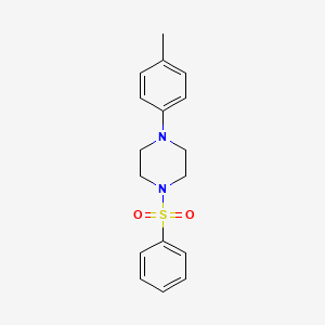 1-(4-methylphenyl)-4-(phenylsulfonyl)piperazine