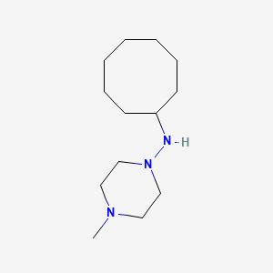 N-cyclooctyl-4-methyl-1-piperazinamine
