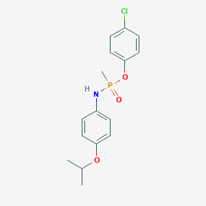 4-chlorophenyl N-(4-isopropoxyphenyl)-P-methylphosphonamidoate