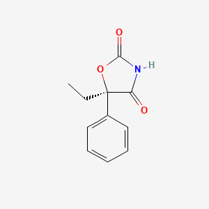 molecular formula C11H11NO3 B569251 (R)-5-Ethyl-5-phenyloxazolidine-2,4-dione CAS No. 120710-28-3