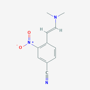 4-[2-(dimethylamino)vinyl]-3-nitrobenzonitrile