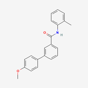 4'-methoxy-N-(2-methylphenyl)-3-biphenylcarboxamide