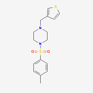 1-[(4-methylphenyl)sulfonyl]-4-(3-thienylmethyl)piperazine