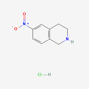 6-Nitro-1,2,3,4-tetrahydroisoquinoline hydrochloride