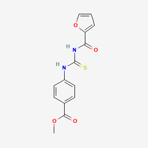 methyl 4-{[(2-furoylamino)carbonothioyl]amino}benzoate
