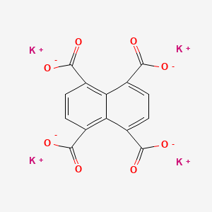 molecular formula C14H4K4O8 B569349 1,4,5,8-Naphthalenetetracarboxylic acid tetrapotassium salt CAS No. 115151-61-6
