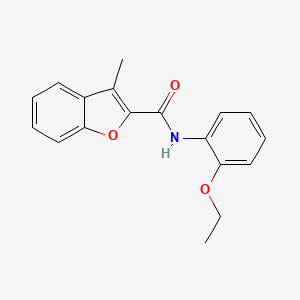 N-(2-ethoxyphenyl)-3-methyl-1-benzofuran-2-carboxamide