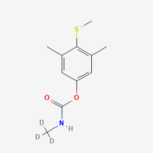 molecular formula C11H15NO2S B569353 甲硫威-d3 CAS No. 1581694-94-1