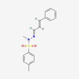 N,4-dimethyl-N'-(3-phenyl-2-propen-1-ylidene)benzenesulfonohydrazide