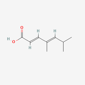 molecular formula C9H14O2 B569356 (E,E)-4,6-Dimethyl-2,4-heptadienoic Acid CAS No. 67513-47-7