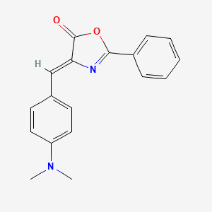 4-[4-(dimethylamino)benzylidene]-2-phenyl-1,3-oxazol-5(4H)-one