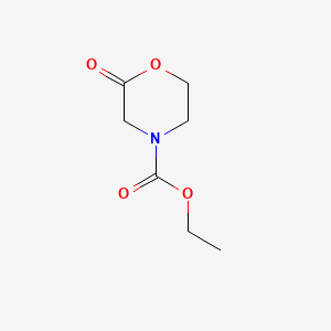 B569380 Ethyl 2-oxomorpholine-4-carboxylate CAS No. 120800-78-4