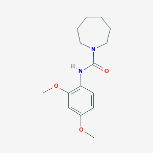 N-(2,4-dimethoxyphenyl)-1-azepanecarboxamide