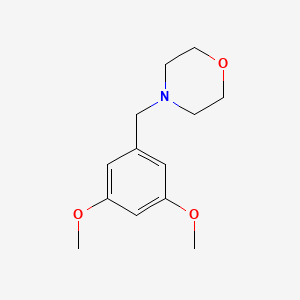 molecular formula C13H19NO3 B5693985 4-(3,5-dimethoxybenzyl)morpholine 