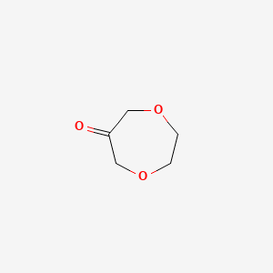 molecular formula C5H8O3 B569424 1,4-Dioxepan-6-one CAS No. 28544-93-6