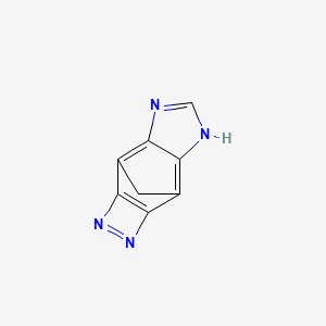 1H-3,7-Methano[1,2]diazeto[3,4-f]benzimidazole