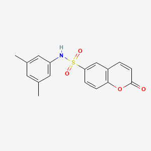 N-(3,5-dimethylphenyl)-2-oxo-2H-chromene-6-sulfonamide