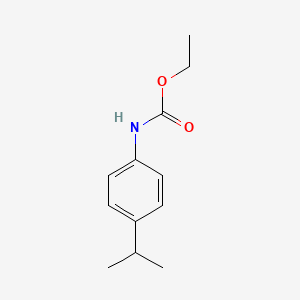 molecular formula C12H17NO2 B5694433 ethyl (4-isopropylphenyl)carbamate 