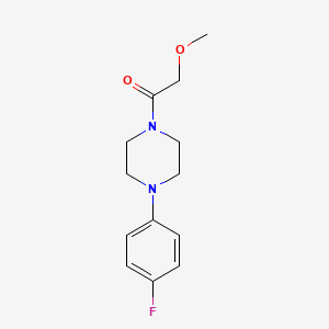 1-(4-fluorophenyl)-4-(methoxyacetyl)piperazine