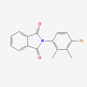 molecular formula C16H12BrNO2 B5694883 2-(4-bromo-2,3-dimethylphenyl)-1H-isoindole-1,3(2H)-dione 