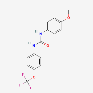 N-(4-methoxyphenyl)-N'-[4-(trifluoromethoxy)phenyl]urea